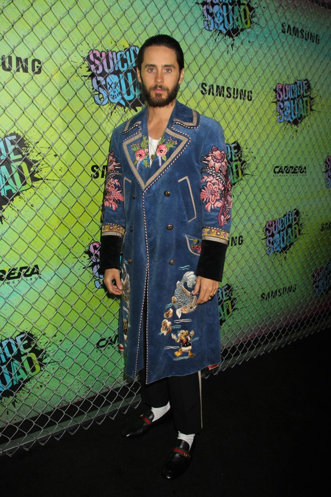 Jared Leto At The Suicide Squad Premiere.