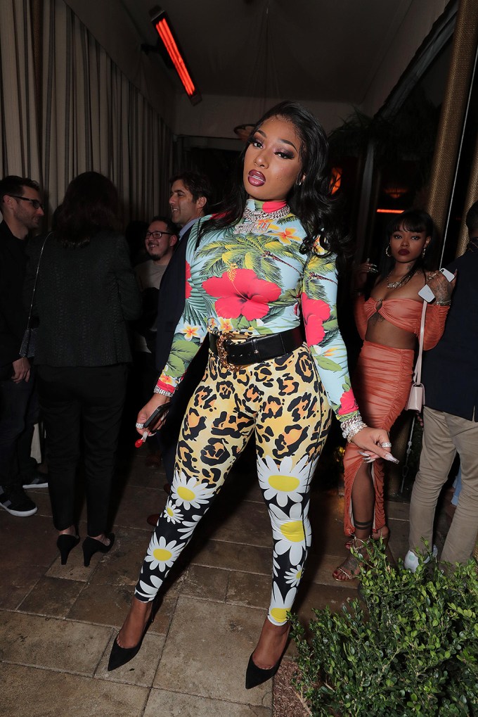 Megan Thee Stallion At The Premiere Of ‘Uncut Gems’