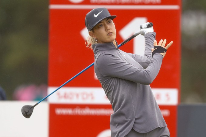 Michelle Wie at the Ricoh Women’s British Open