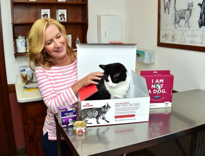 Angela Kinsey Takes her cat to the Vet