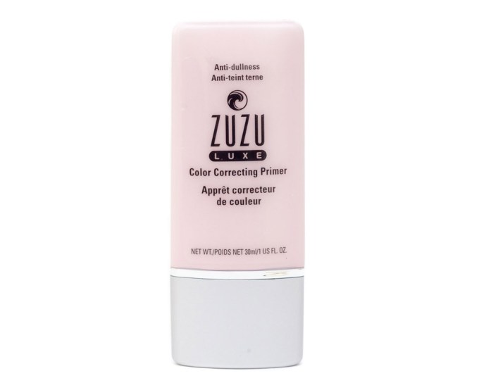 Zuzu Luxe Color Correcting Primer, $18.75, gabrielcosmeticsinc.com