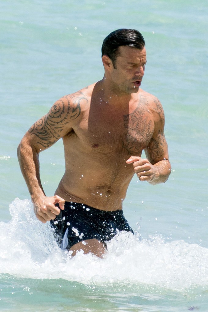 Ricky Martin In Miami