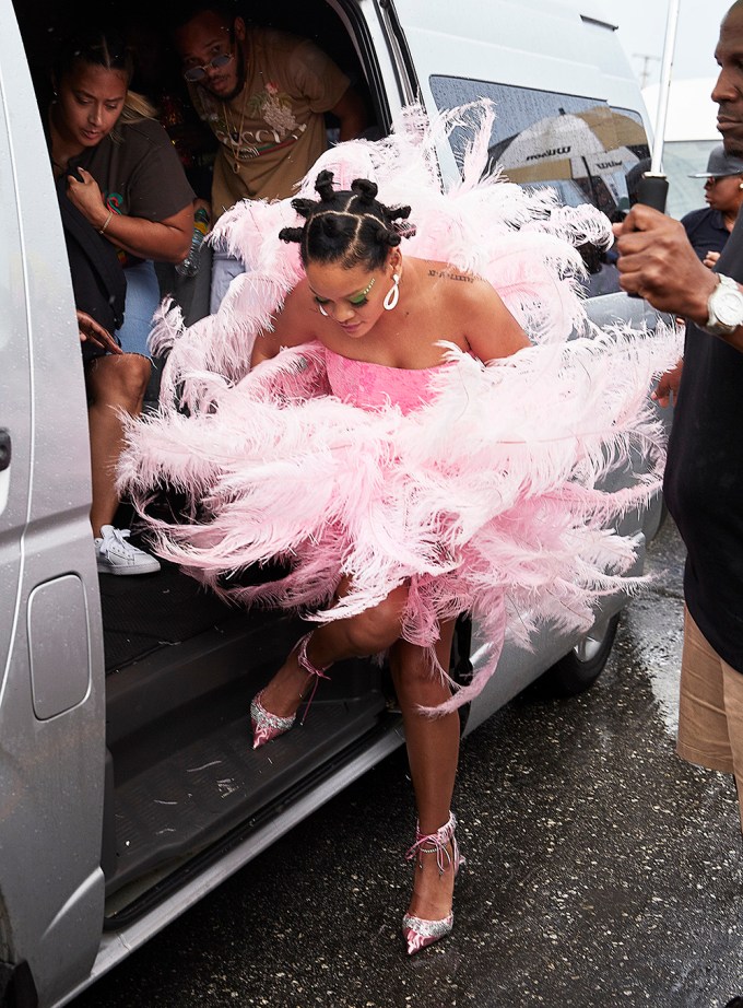 Rihanna Arrives At Crop Over Festival 2019 In Barbados
