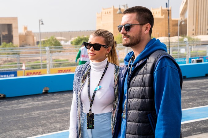 Sofia Richie & Scott Disick In Saudi Arabia