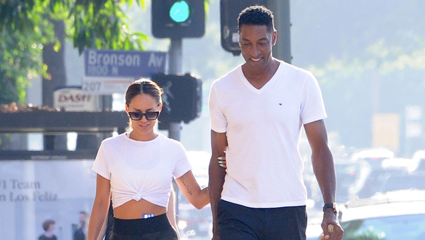 Scottie Pippen, 57, with younger mystery woman as ex-wife Larsa
