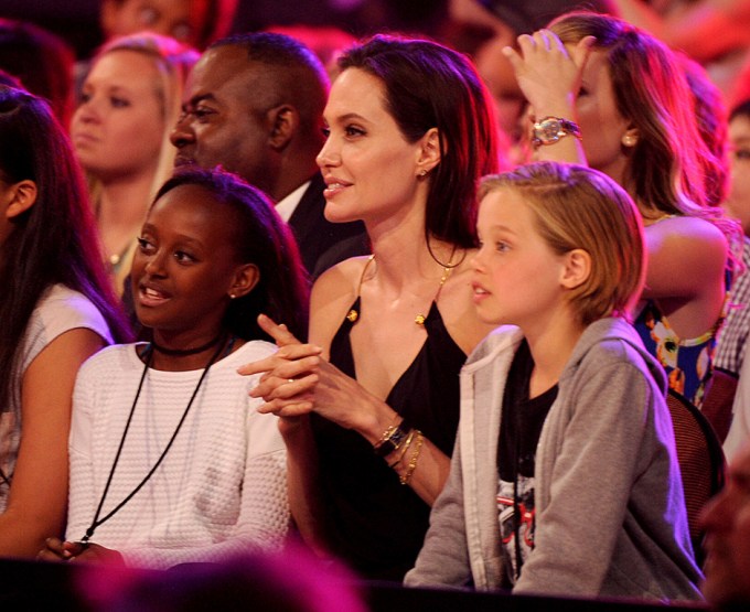 Shiloh Jolie-Pitt At The Kids’ Choice Awards