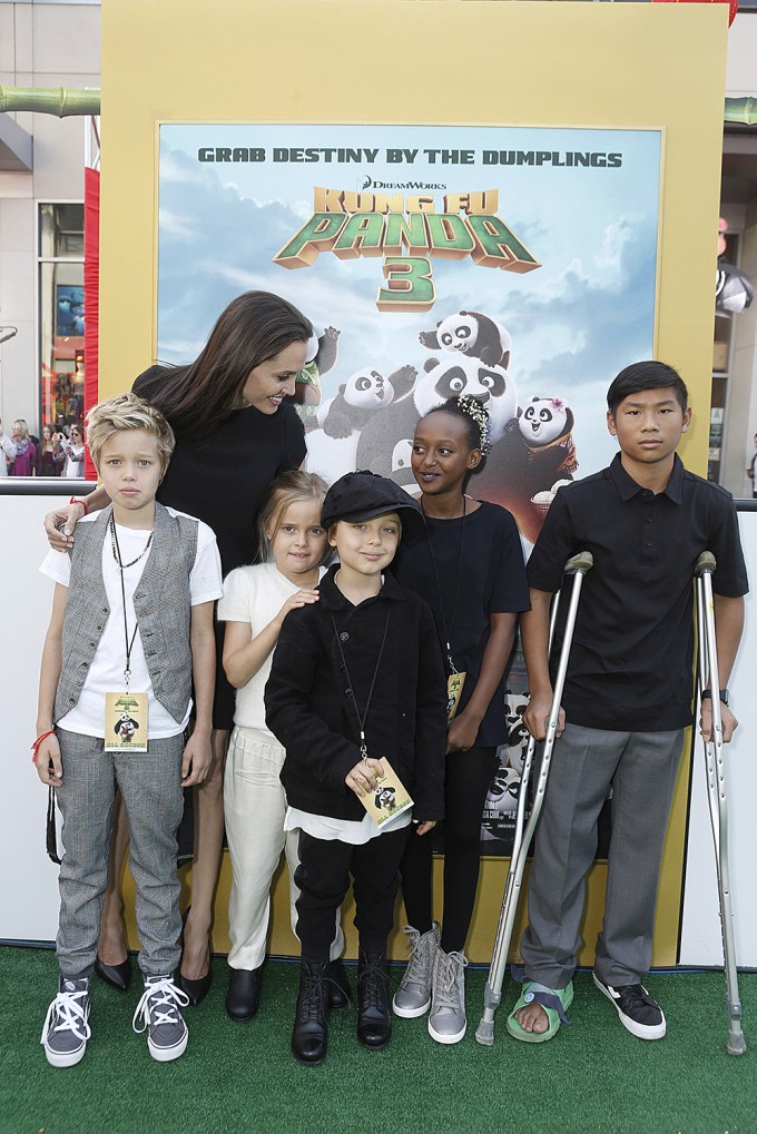 Shiloh Jolie-Pitt At The ‘Kung Fu Panda 3’ Premiere