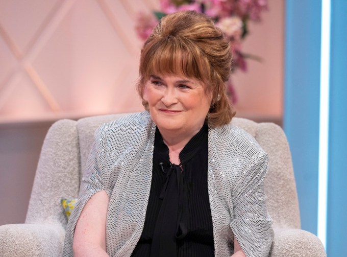 Susan Boyle on ‘Lorraine’ in the UK