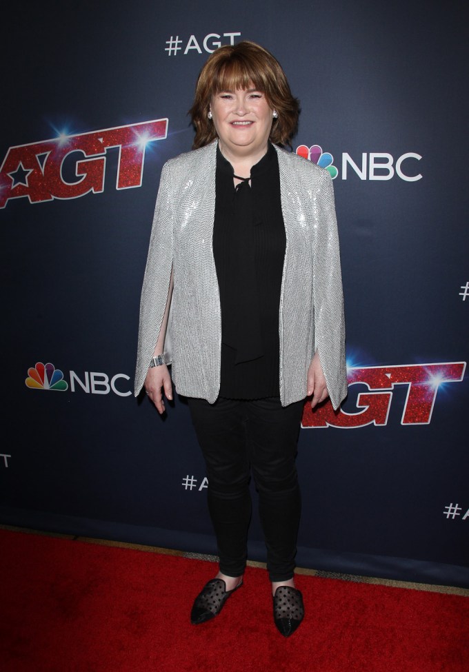 Susan Boyle arrives at ‘America’s Got Talent’