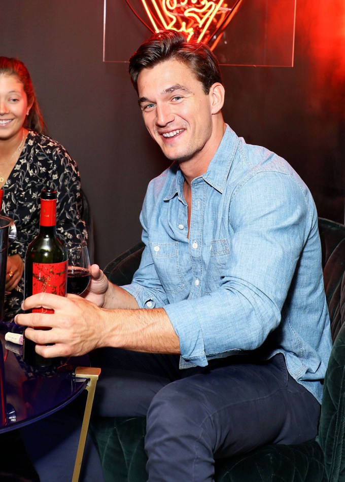 Tyler Cameron at the Diablo Dark Red Launch Party