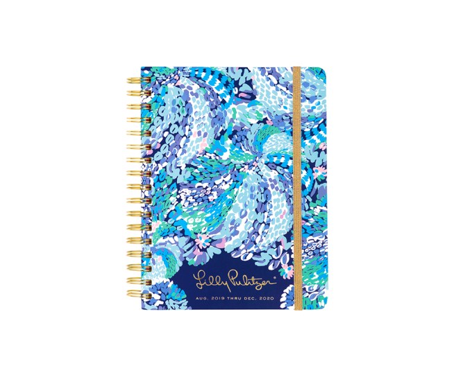 Lilly Pulitzer 17 Month Hardcover Agenda Wave After Wave, $30, Amazon