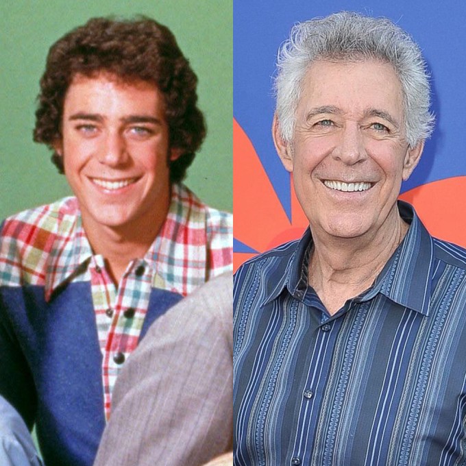 Barry Williams as Greg Brady on the show and today