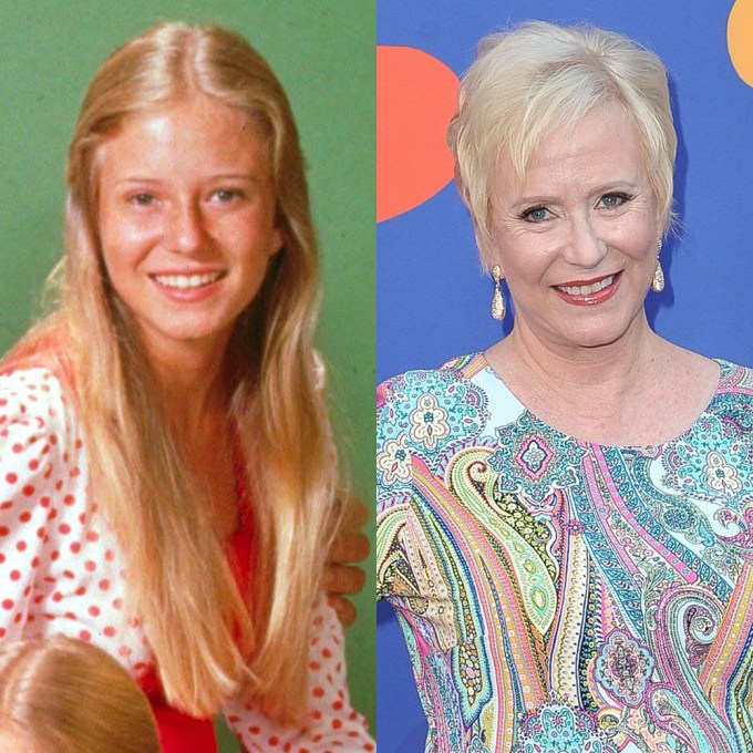 Eve Plumb then and now