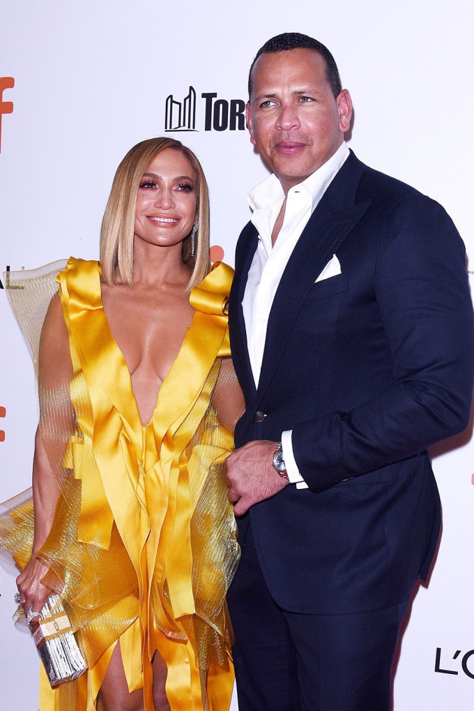 Jennifer Lopez & Alex Rodriguez attend the ‘Hustlers’ premiere