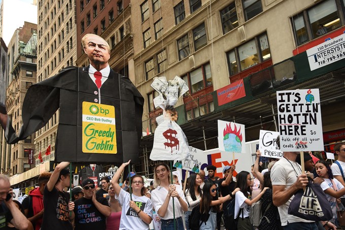Students Strike In New York