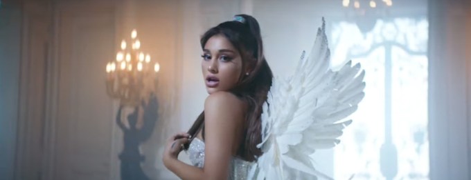 Ariana Grande With Angel Wings