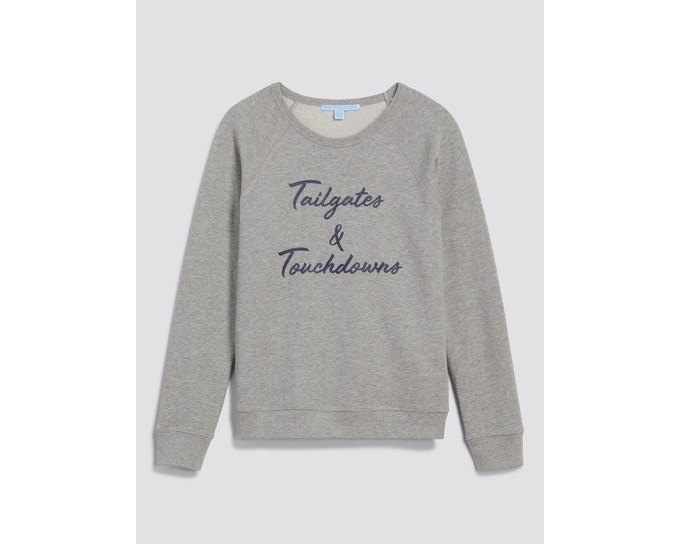 Draper James Tailgates & Touchdowns Sweatshirt, $75, draperjames.com