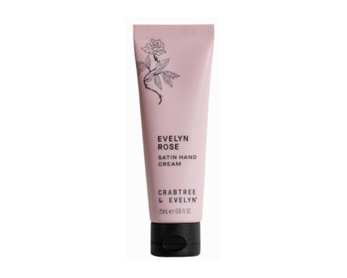 Crabtree & Evelyn Evelyn Rose Satin Hand Cream, $23, crabtree-evelyn.com