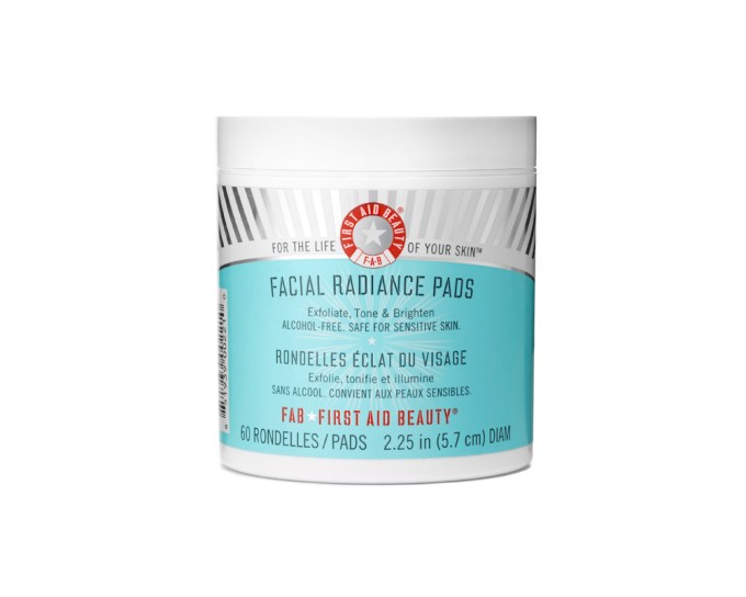 First Aid Beauty Facial Radiance Pads, $32, firstaidbeauty.com