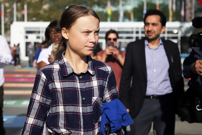 Greta Thunberg at the Youth Climate Summit