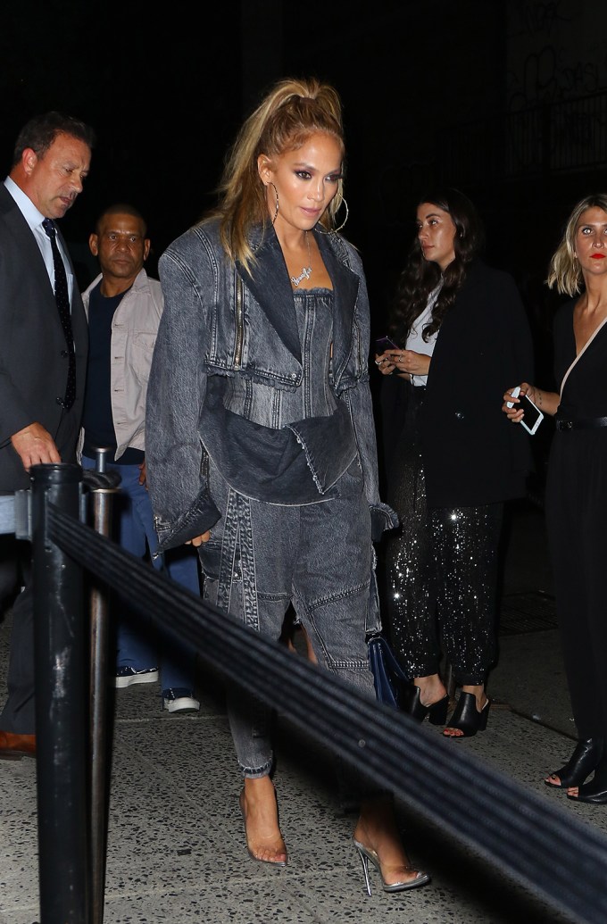 Jennifer Lopez Out In NYC