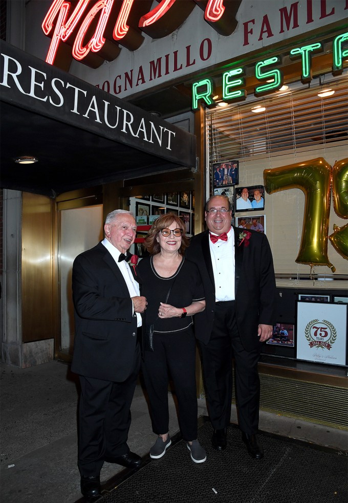 Joy Behar at Patsy’s Italian Restaurant’s 75th Anniversary Diamond Gala