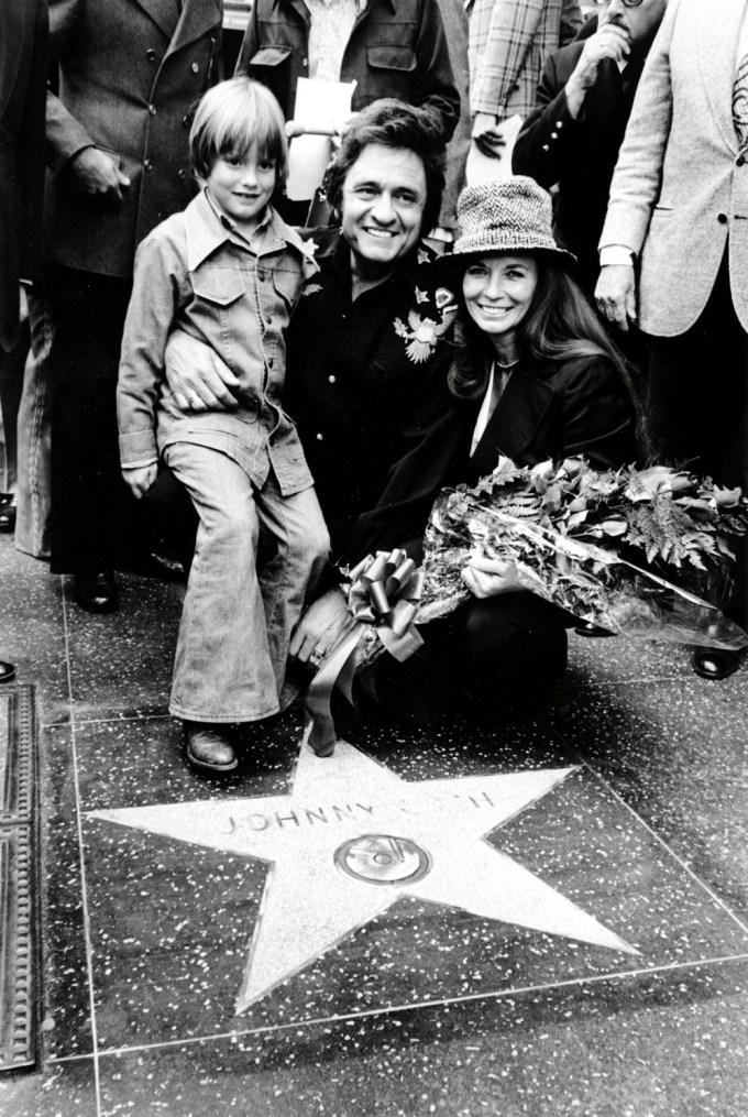 Johnny Cash Earns A Star On Hollywood Walk of Fame