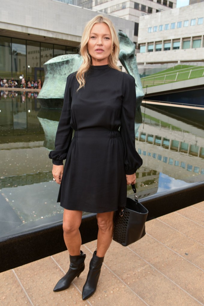 Kate Moss At Longchamp Show