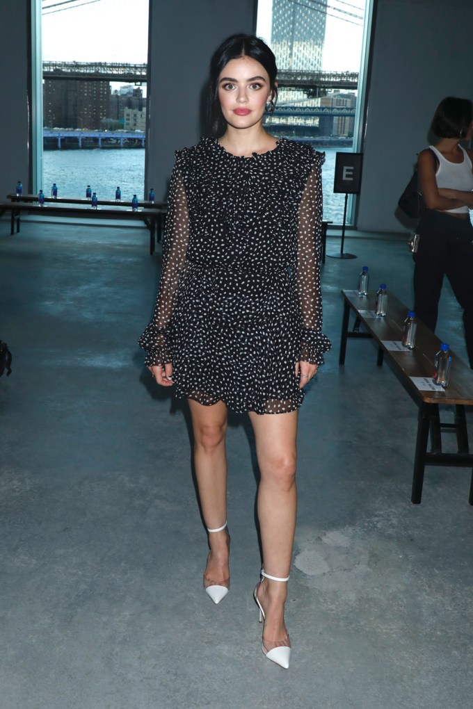 Lucy Hale At Jason Wu Show