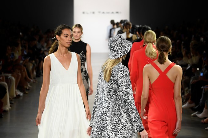 Underboob heats up the runway at Fashion Week