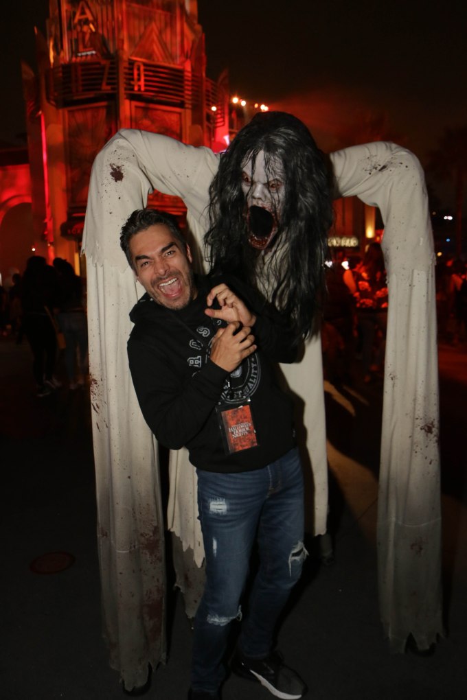 Omar Chaparro at Halloween Horror Nights