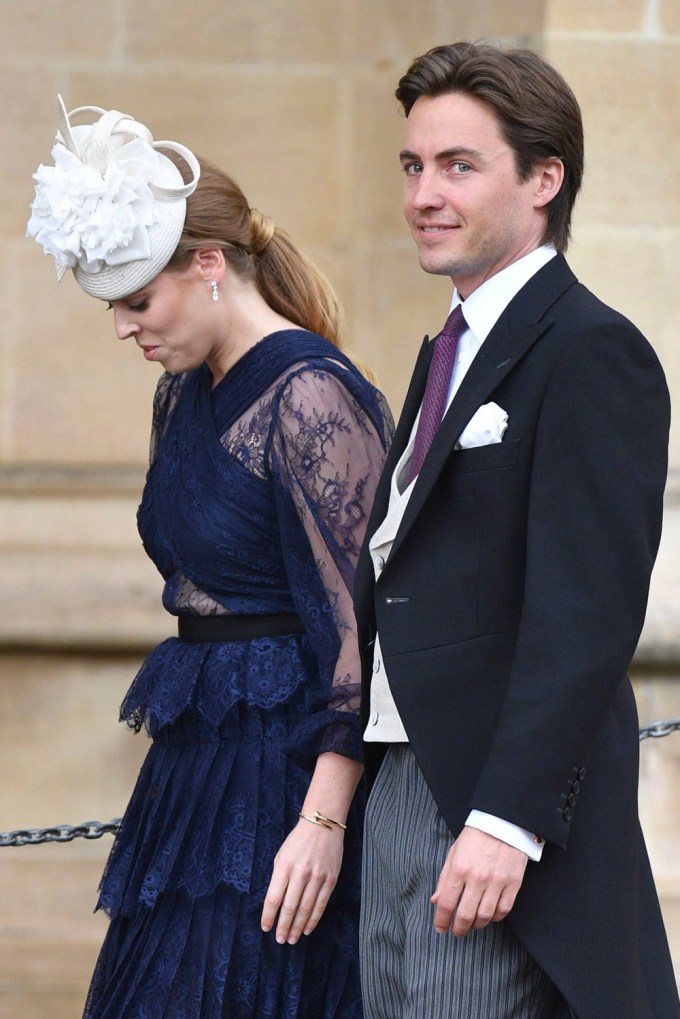 Princess Beatrice & Edoardo Mapelli Mozzi At Lady Gabriella’s Wedding
