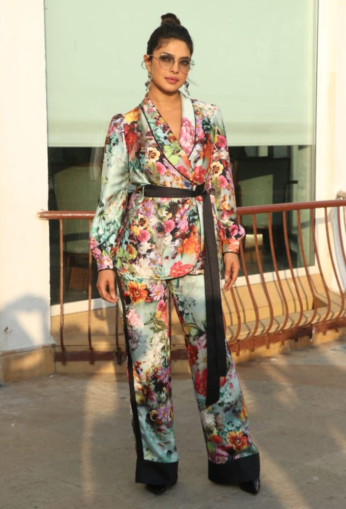 Priyanka Chopra floral suit