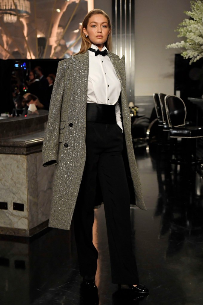 Gigi Hadid In The Ralph Lauren Show