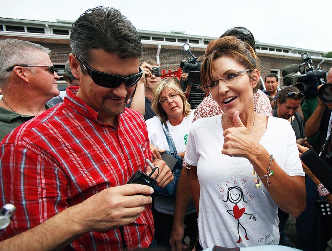 Sarah & Todd Palin At The Iowa State Fair