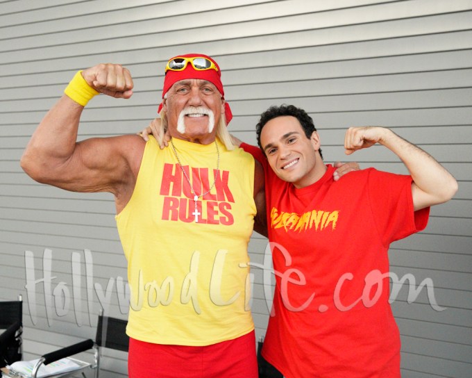 Hulk Hogan With Barry