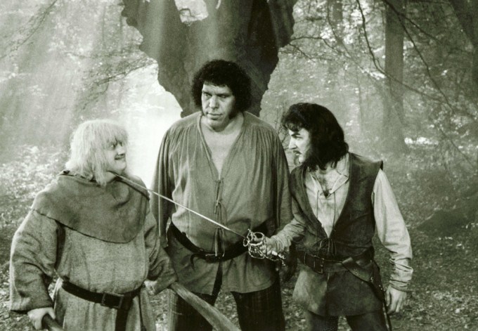 Mel Smith, Andre The Giant and Mandy Patinkin in ‘The Princess Bride’