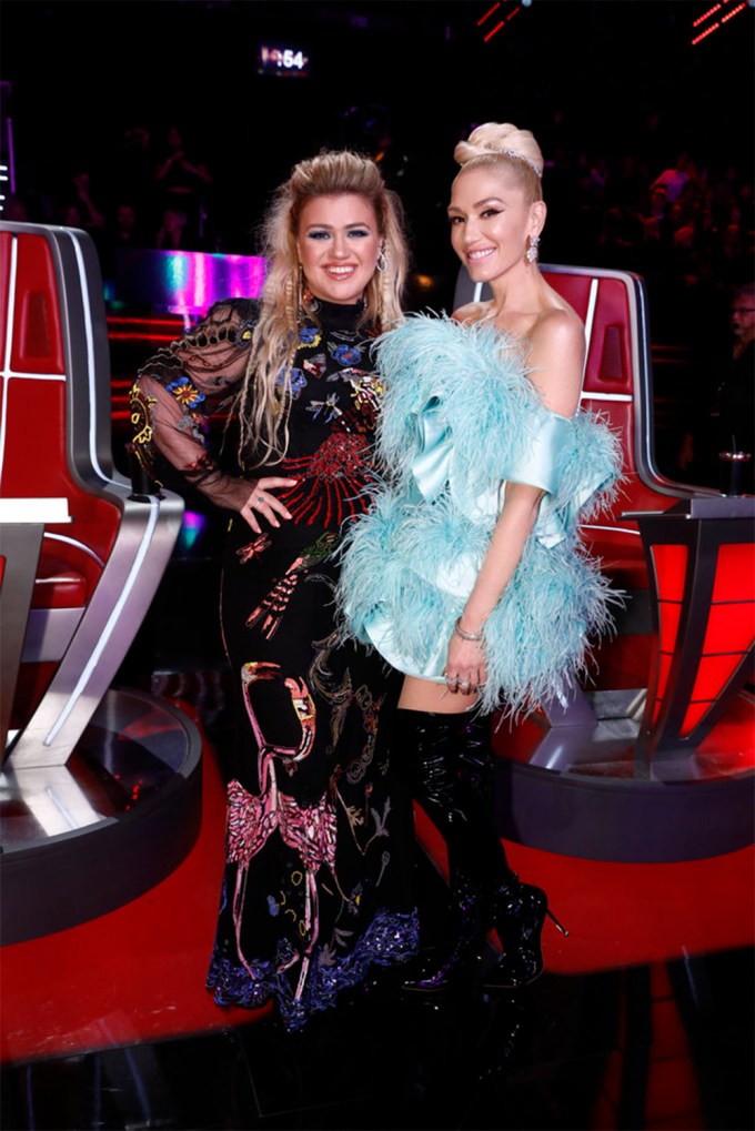 Kelly Clarkson & Gwen Stefani