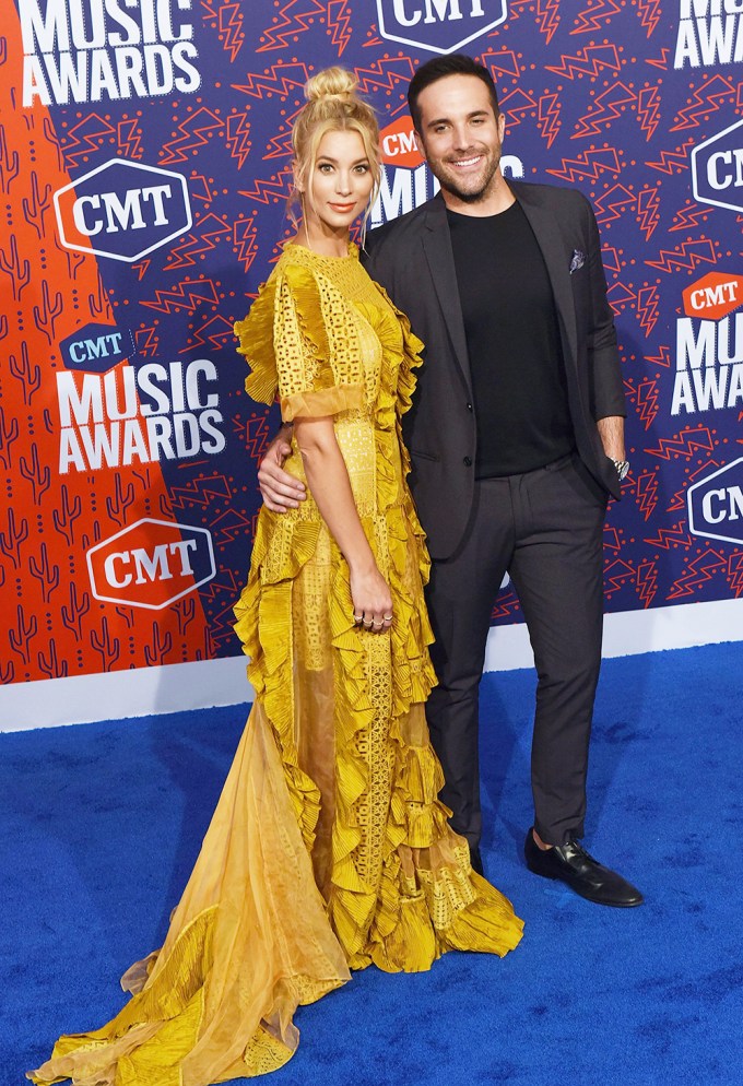 Tyler Rich & Sabina Gadecki At CMT Music Awards