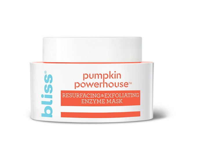 Bliss Pumpkin Powerhouse Resurfacing & Exfoliating Enzyme Mask, $15, Target