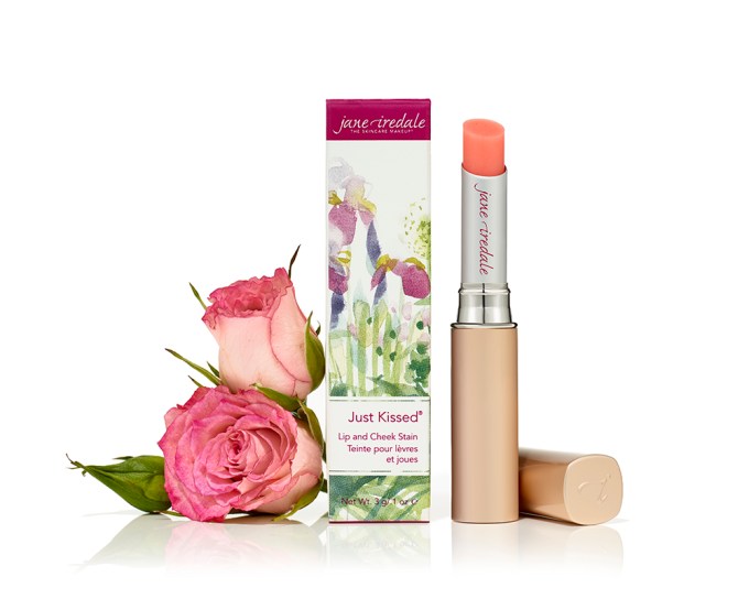 jane iredale Forever Pink Just Kissed® Lip and Cheek Stain, $28, janeiredale.com