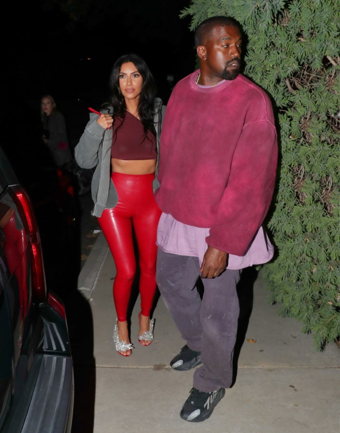 Kim Kardashian On Date Night