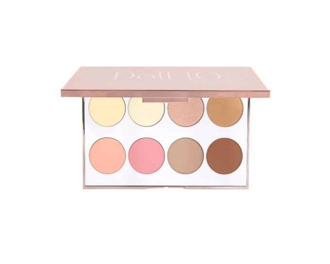 Doll 10 Beauty Doll Skin Complexion Enhancing Palette, $44, doll10.com