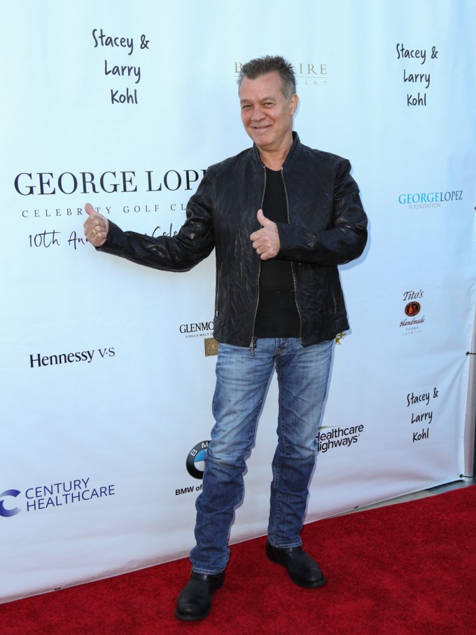 Eddie Van Halen at the George Lopez Foundation 10th Anniversary Celebration Party
