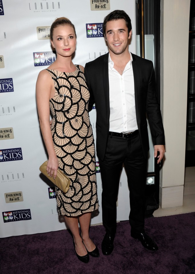 Emily VanCamp and Josh Bowman at the Four Kings and an Ace