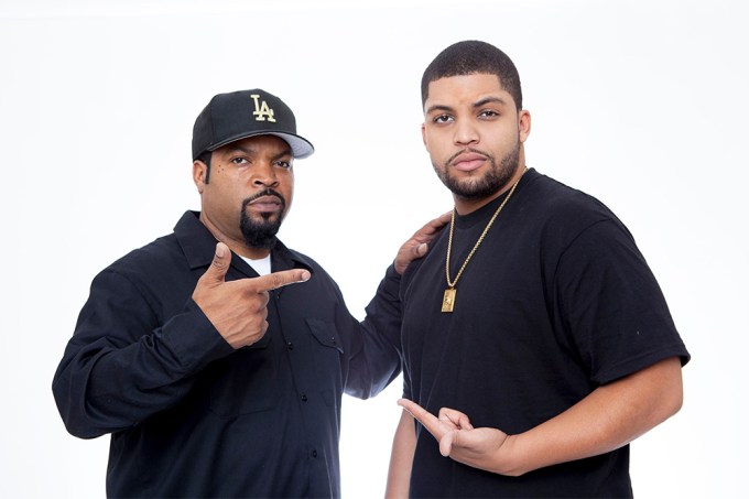 Ice Cube With His Son
