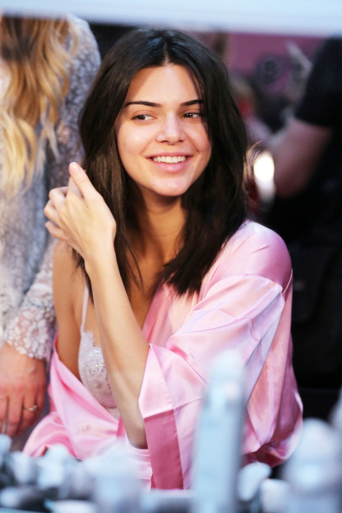 Kendall Jenner Preps For The Victoria’s Secret Fashion Show