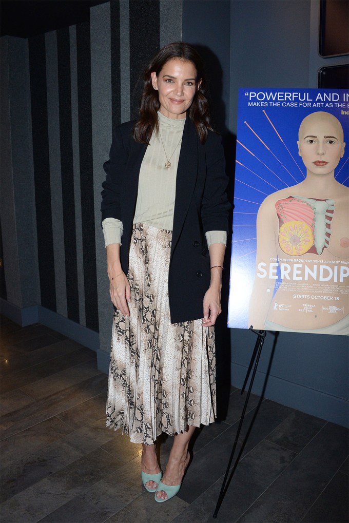 Katie Holmes attends the Screening Of “Serendipity”