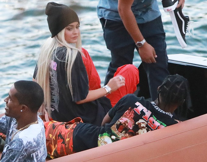 Kylie Jenner & Travis Scott’s First Romantic Outing After They Met