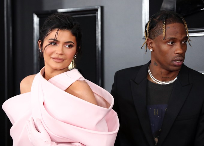 Kylie Jenner & Travis Scott Attend The Grammys Together Where Kylie Supported Her Beau